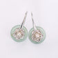 Camellia Hook Jade Earrings CHE43