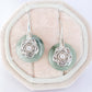 Camellia Hook Jade Earrings CHE46S