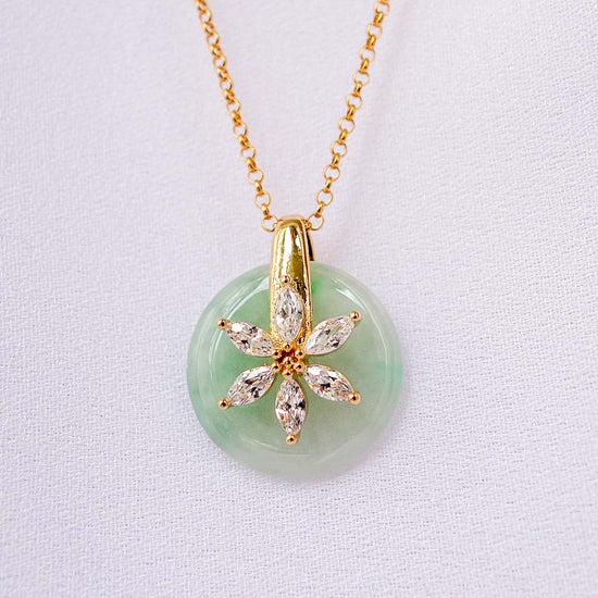 Daisy Petite Jade Necklace DN1207G