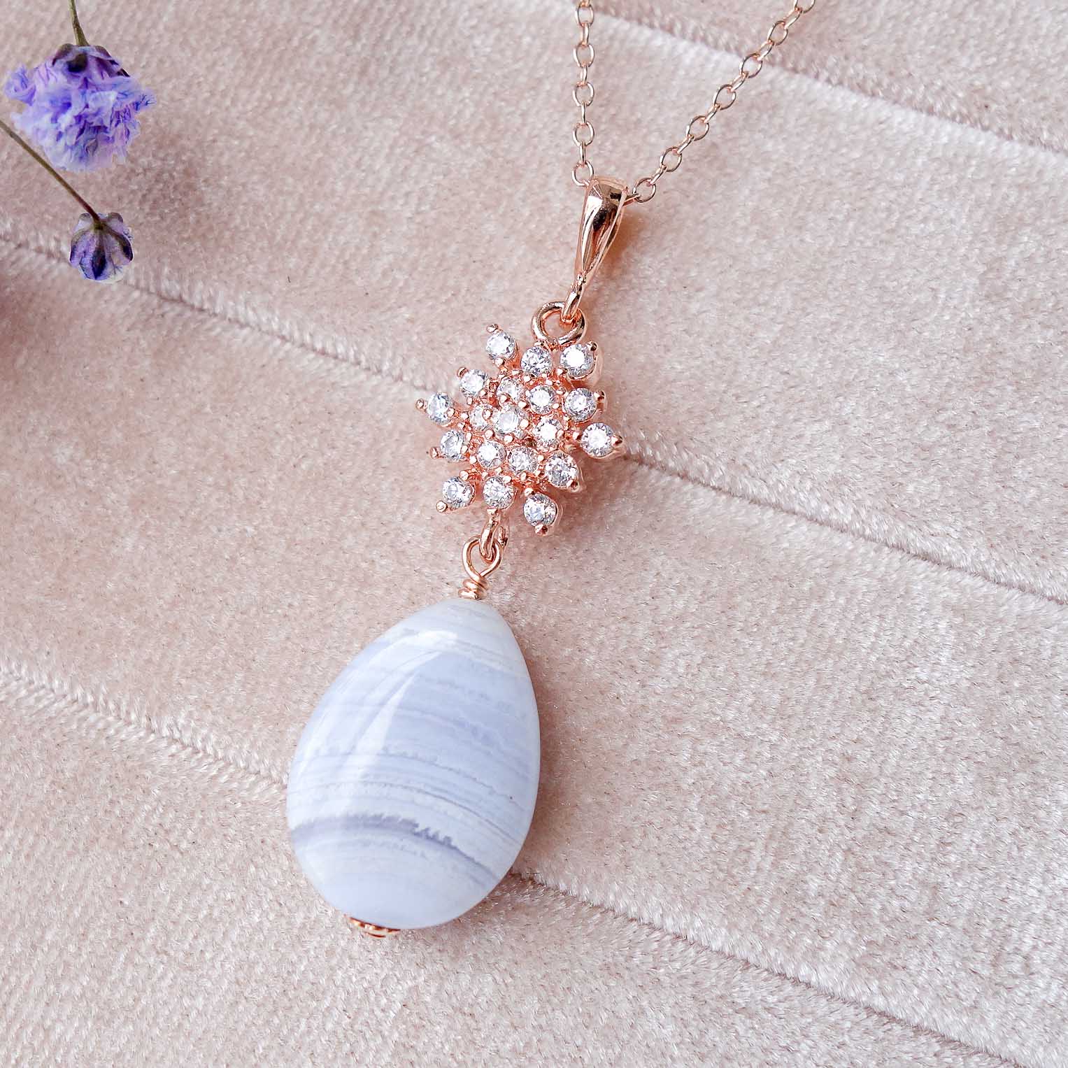 Agate necklaces hot sale