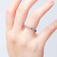 Tiny Iolite Bead Ring