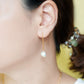 Keshi Pearl Ear Threaders