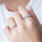 Milestone Ring with Tanzanite and Diamonds
