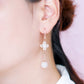 Rose Quartz with Everlasting Knot Earrings RQ11
