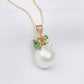 Baroque Pearl Birthstone Necklace - January