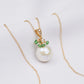 Baroque Pearl Birthstone Necklace - January