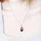Tourmaline Nugget with Spinel Cluster Necklace - TNN1