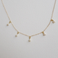 Tiny Pearl Drops Necklace